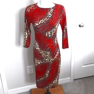 Animal Print Dress